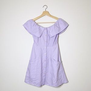 REFORMATION BOTANICA DRESS LAVENDER